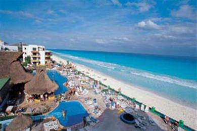 El Pueblito Beach Hotel Cancun Exterior photo
